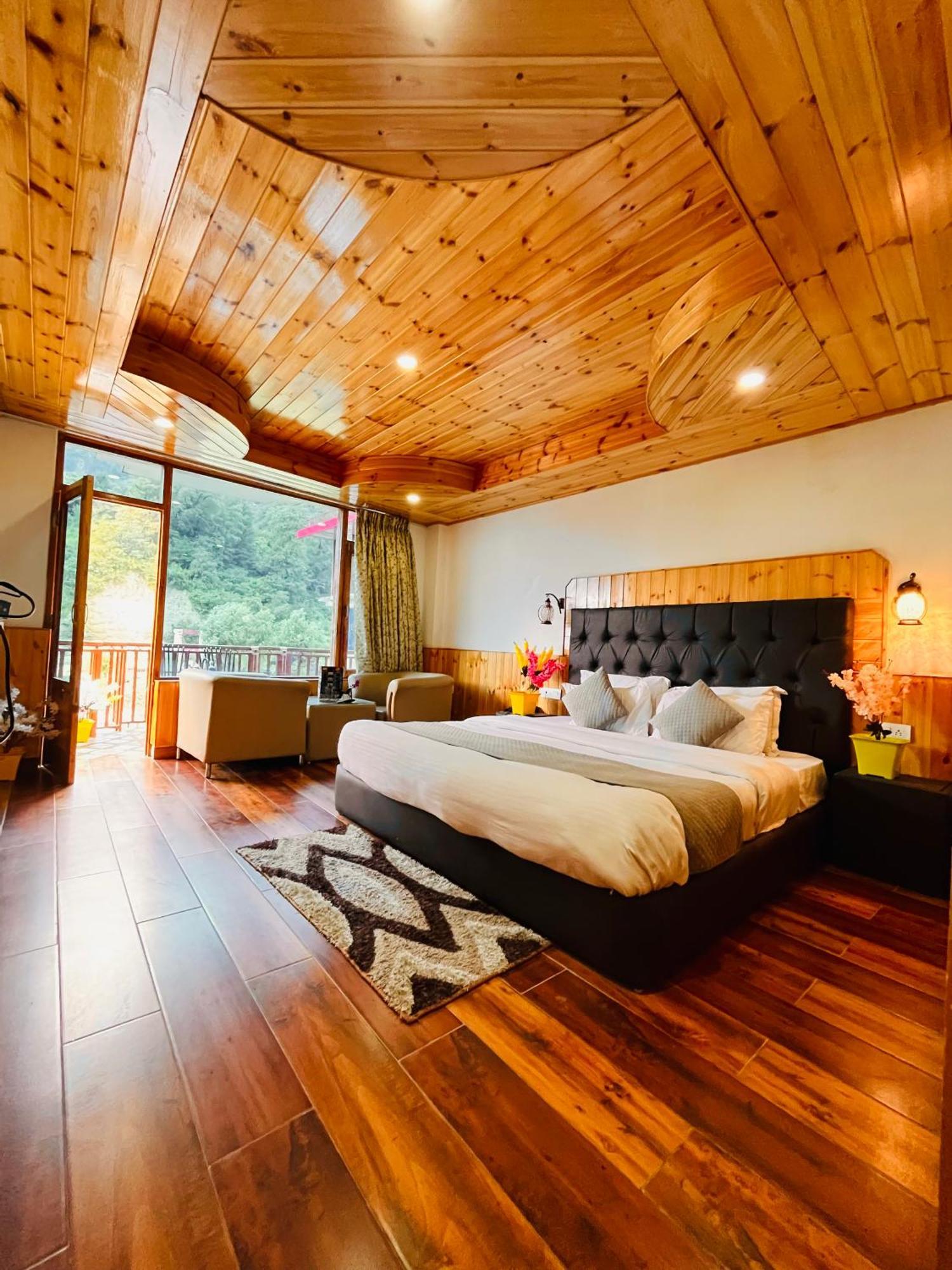 Himalayan Riverside Resort, Manali Exteriér fotografie